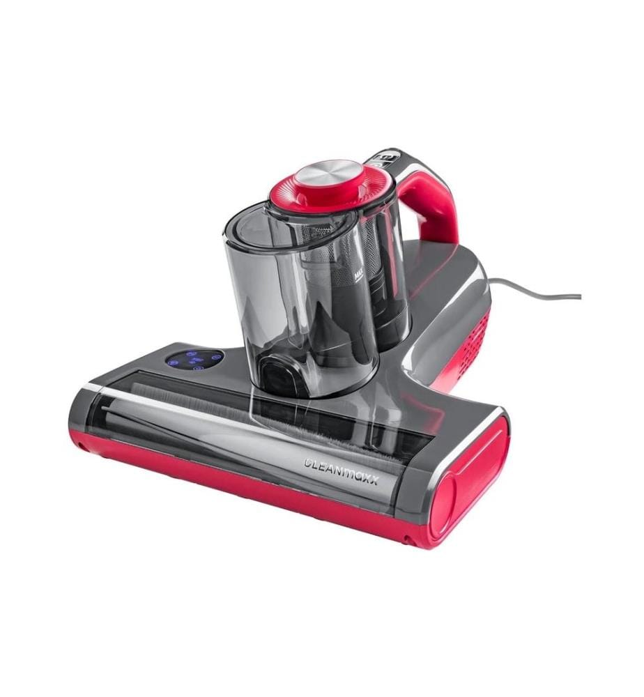 CLEANMAXX - Aspirateur à main pour acariens Gris/rouge