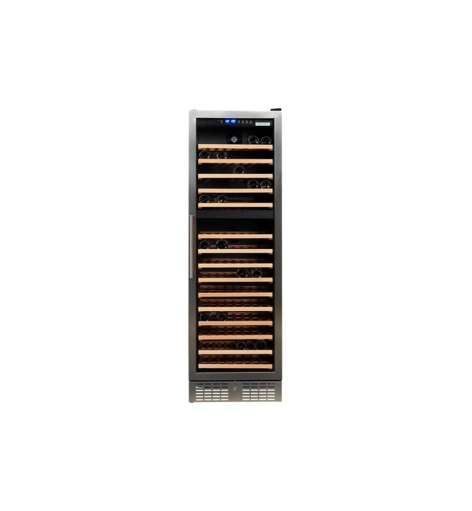 KIBERNETIK - Armoire de mise en température pour le vin WKH168F01 Noir, Droite