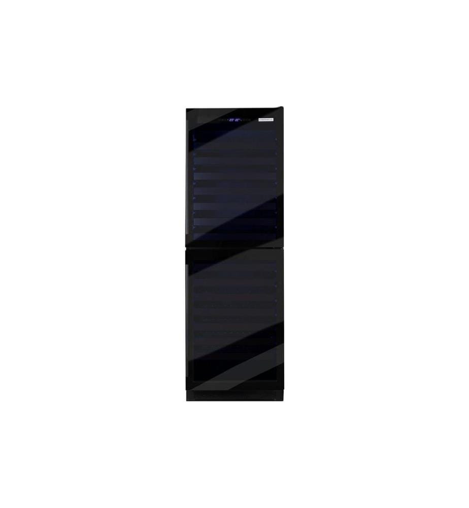 KIBERNETIK - Armoire de mise en température pour le vin WK139DD, Noir, Droite