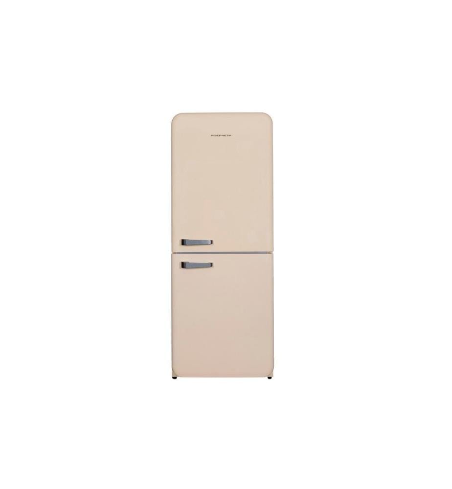 KIBERNETIK - Réfrigérateur congélateur KSTK401 Beige, Droite