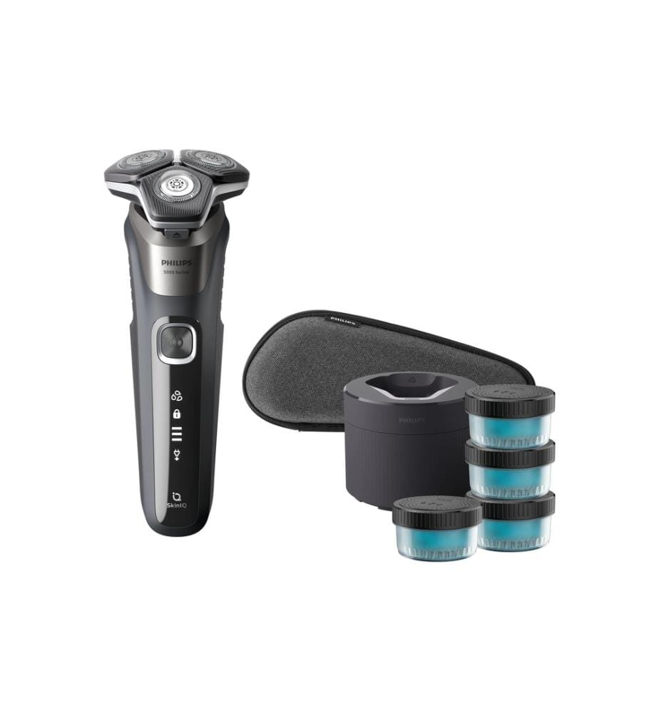 PHILIPS - Rasoir pour hommes Series 5000 S5887/69 avec station de nettoyage