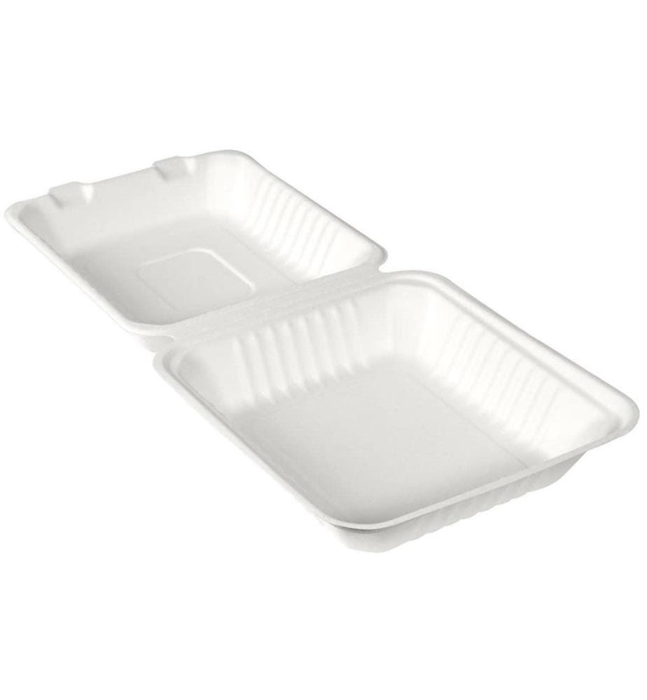 BIOPAK - Boîte repas indivisible 1000 ml, 50 Pièce/s
