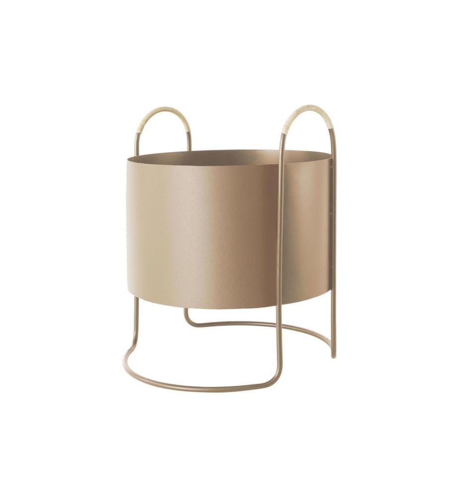 OYOY Pot de fleur Maki bas 42 x 50 cm, Beige