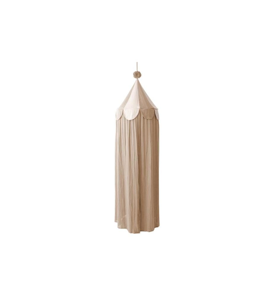OYOY Tente de jeu Ronja Canopy grande 300 cm, beige