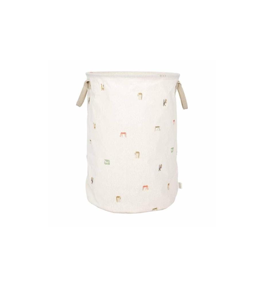 OYOY Corbeille à lessive Moira Large 60 l, Multicolore