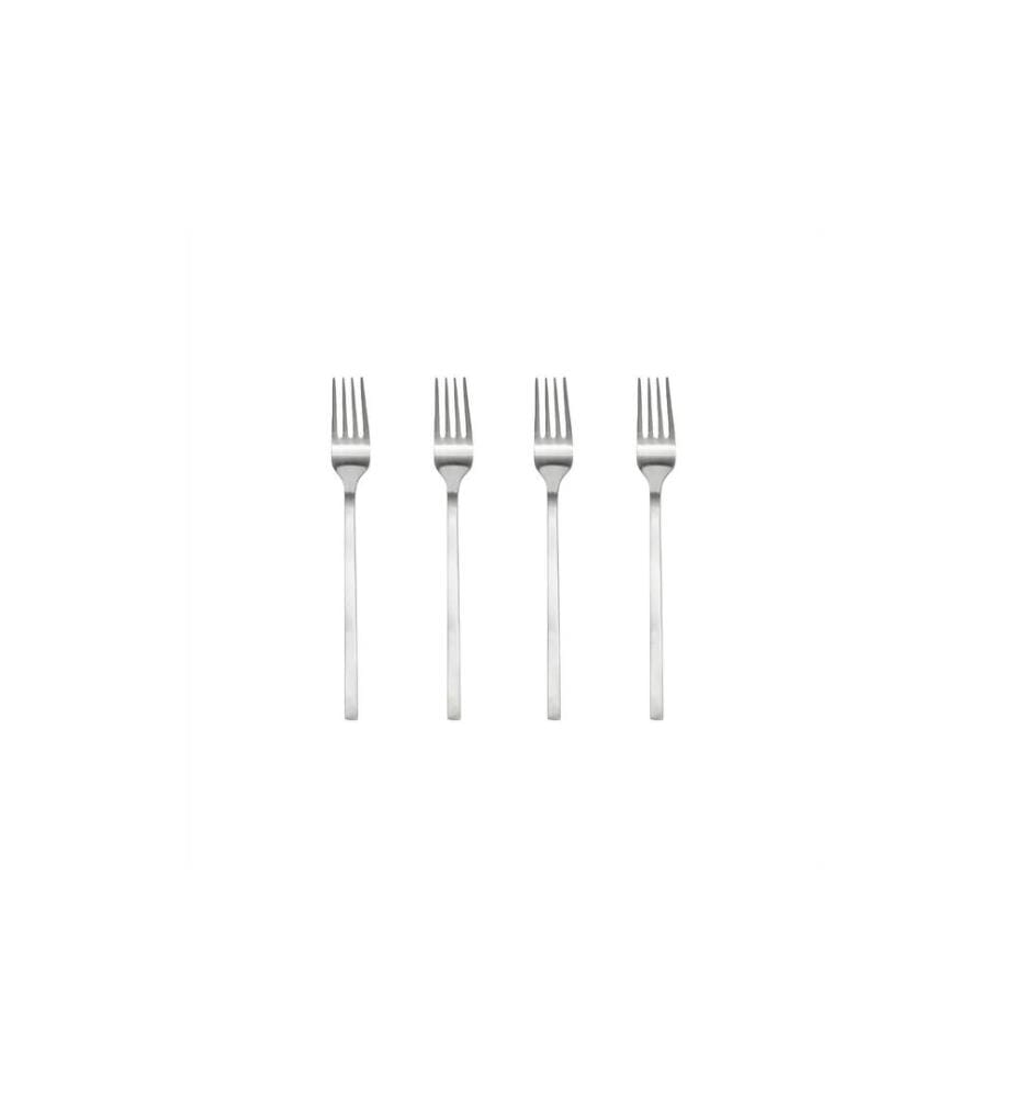 OYOY Fourchette de table Yuka 4 Pièce/s, Argenté