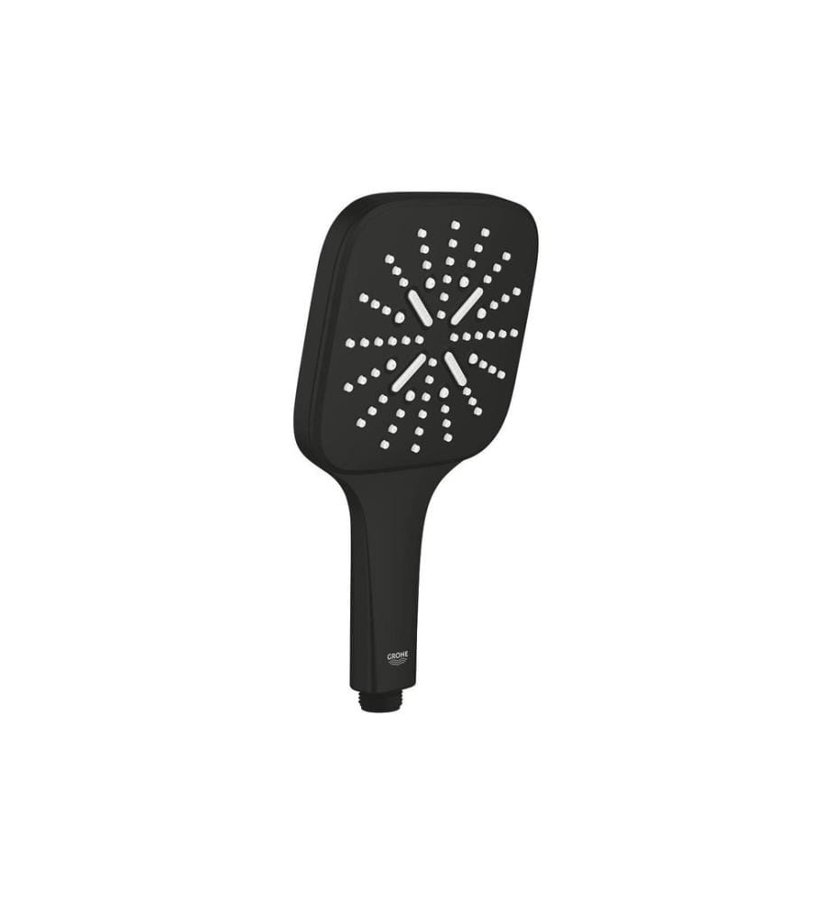 GROHE SmartActive 130 Cube 3 types de jets Noir
