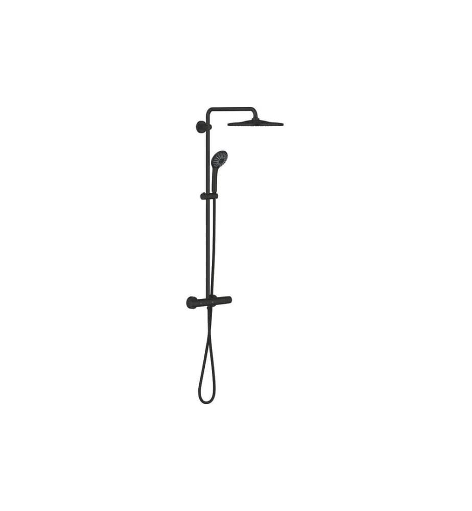 GROHE Vitalio Joy avec robinetterie thermostatique noir mat