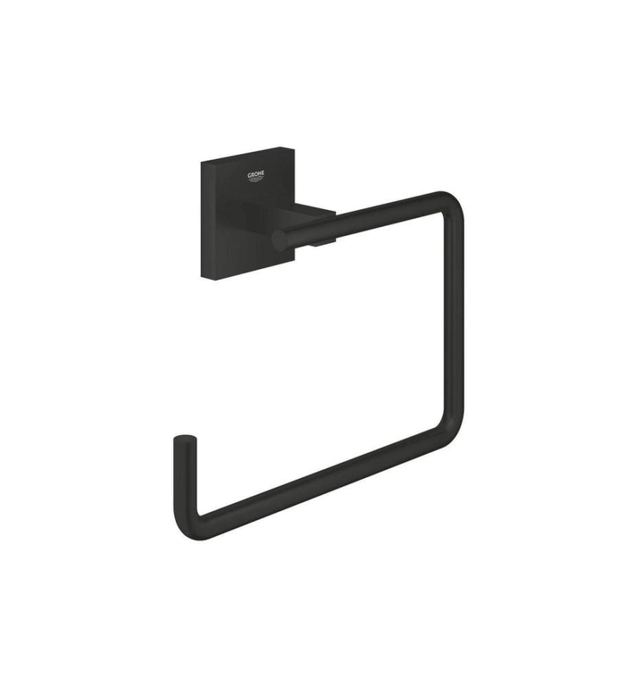 GROHE Start Cube anneau porte-serviettes Black Mat