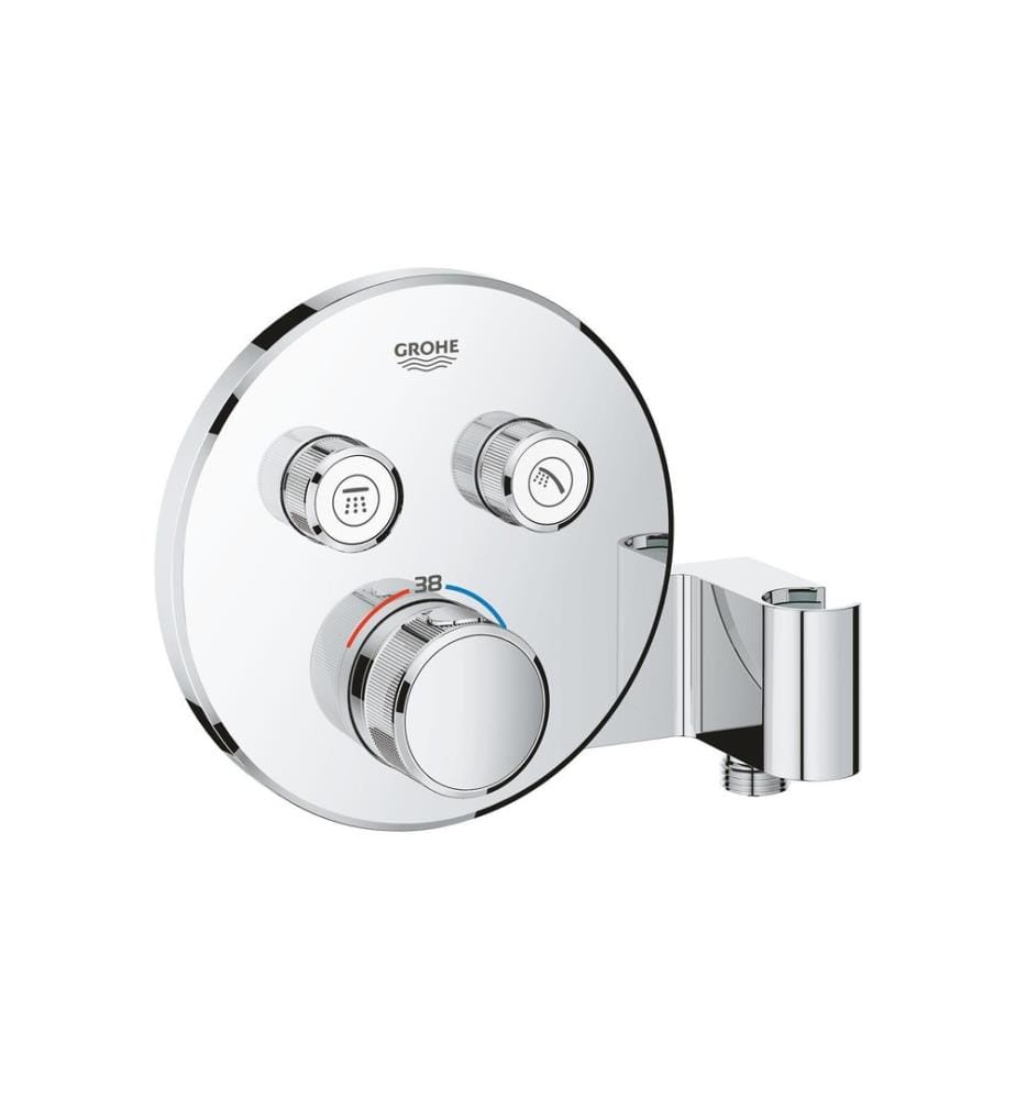 GROHE Mitigeur de douche Grohtherm SmartControl 43 mm, avec support de douchette