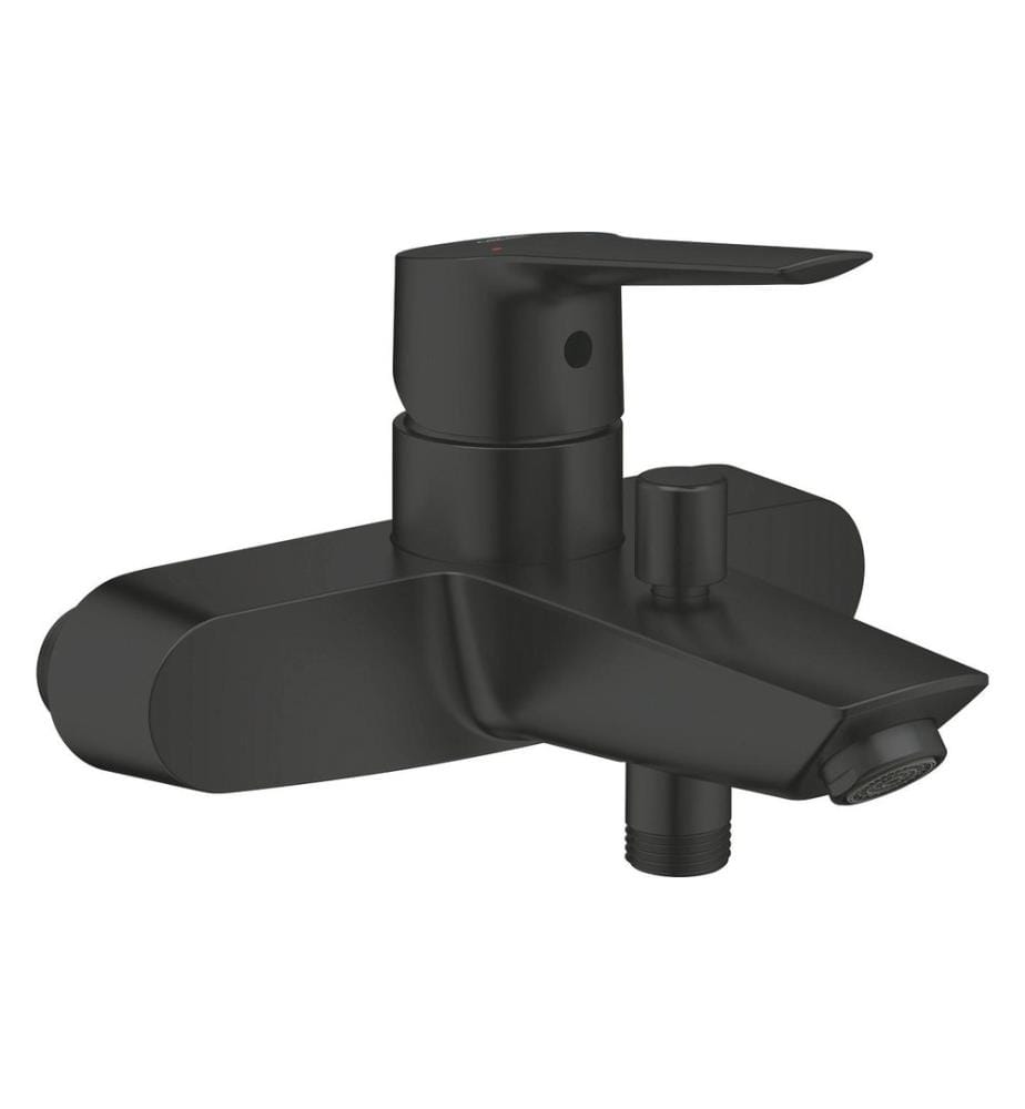 GROHE Robinetterie de baignoire AP Mitigeur monocommande montage mural Matt Black
