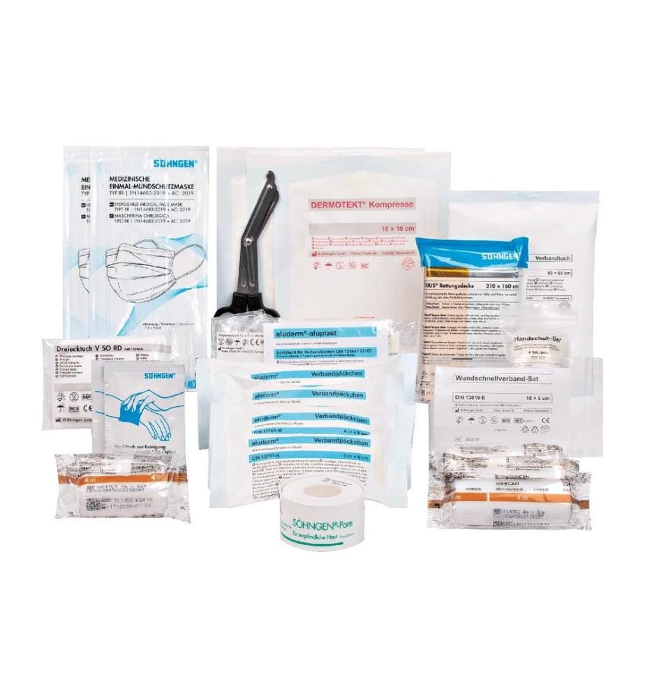 SÖHNGEN - Kit de recharge de premiers secours, DIN 13164