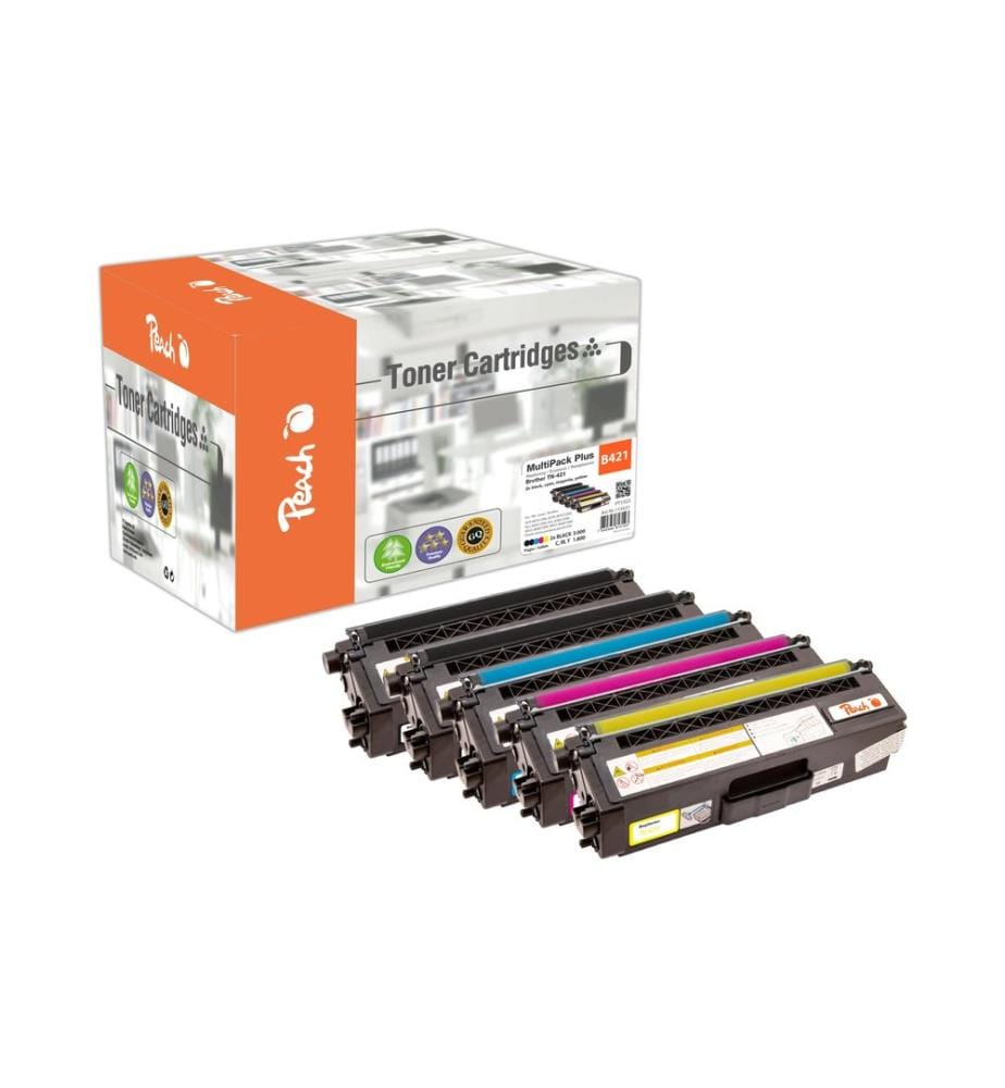 Peach Toner Brother TN-421 MultiPack Plus 2x BK, 1x C/M/Y