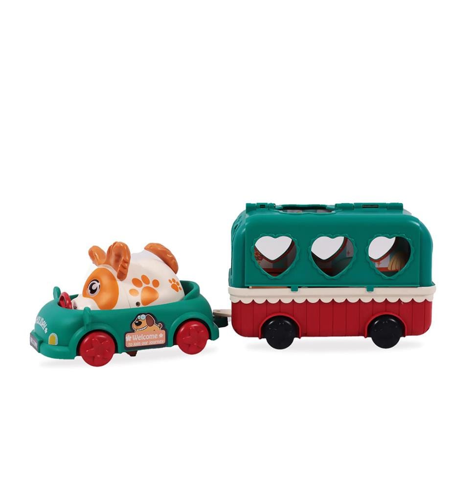 Voiture interactive pour chien