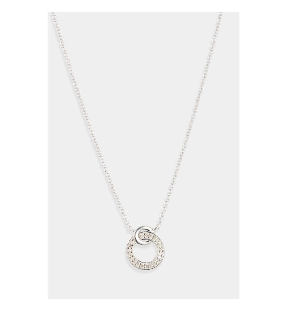 Collier Soul - Or Blanc 375/1000
