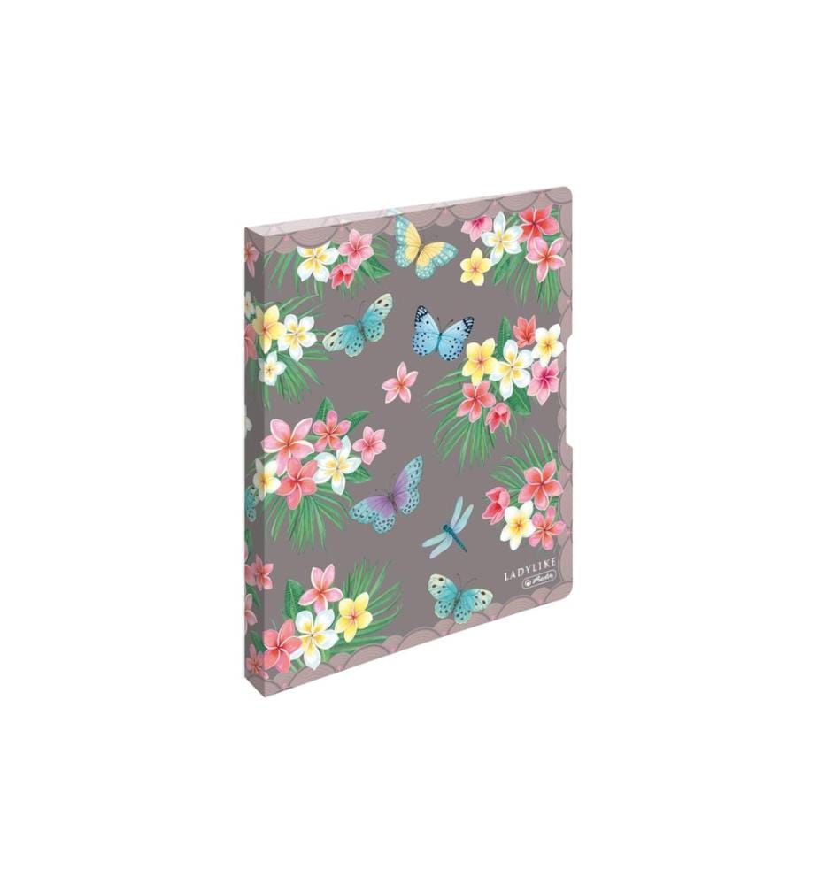 HERLITZ - Classeur à anneaux Ladylike Butterflies 2 anneaux