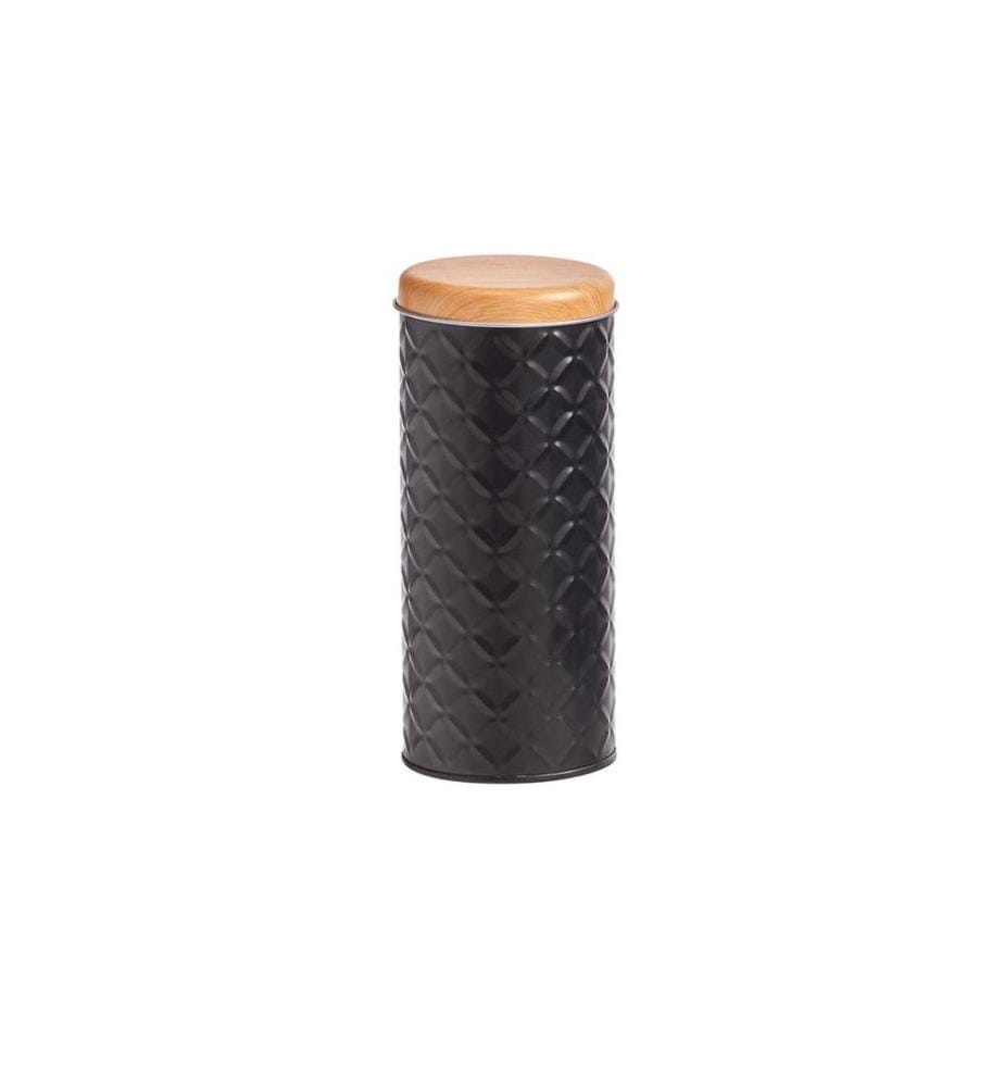 ZELLER - Present Boîte à provisions Scandi 0.68 l, Noir