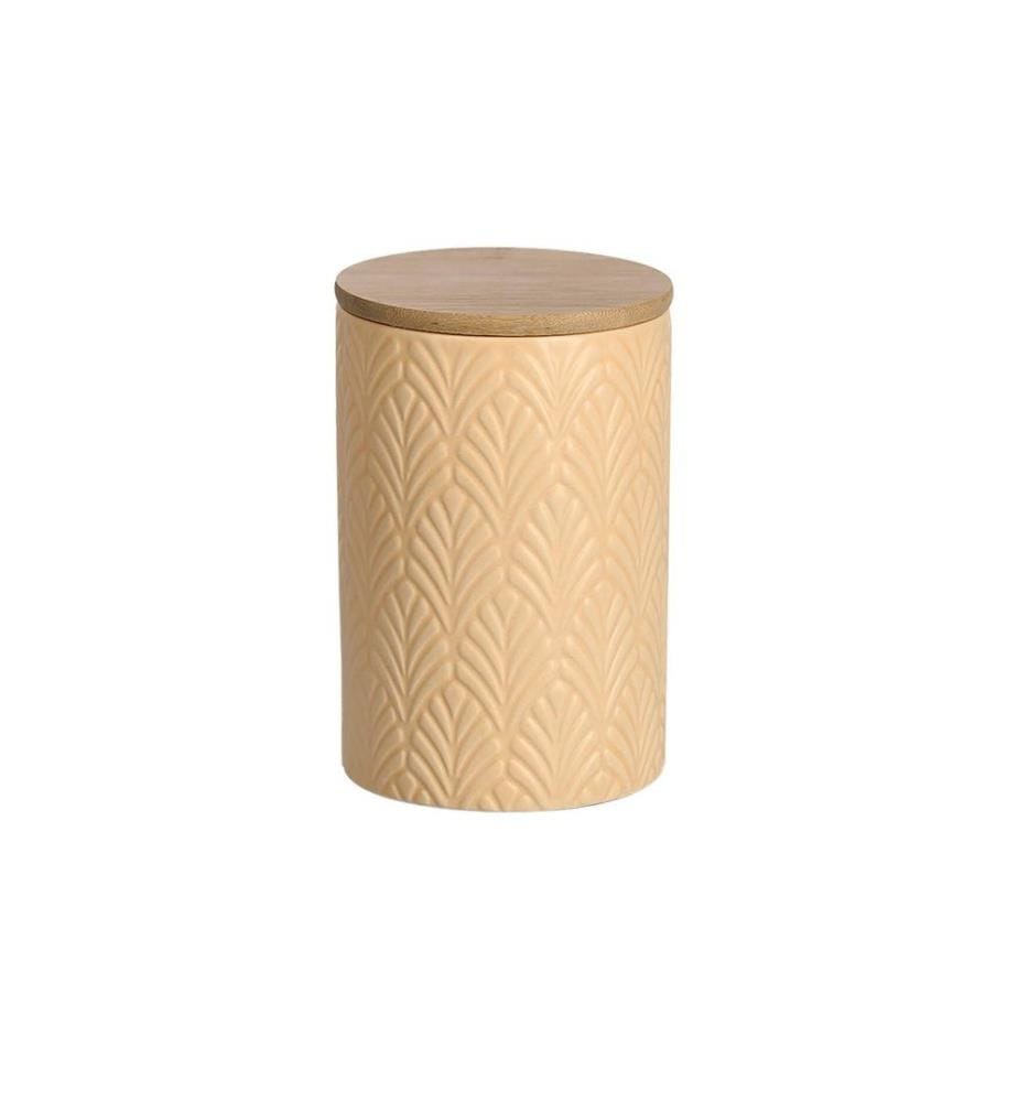 ZELLER - Present Boîte à provisions Leaf 0.72 l, abricot
