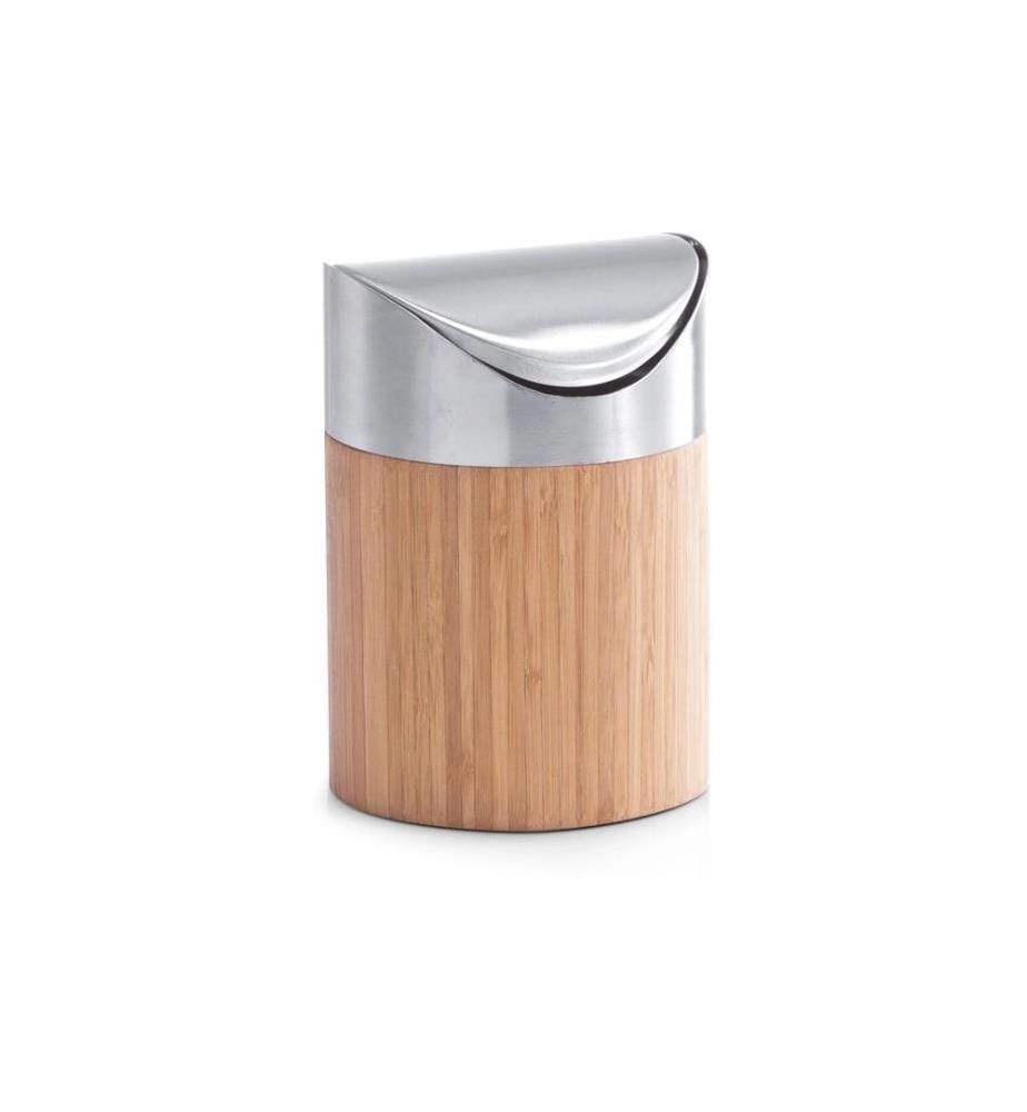 ZELLER - Present Poubelle de table 1.9 l, Nature