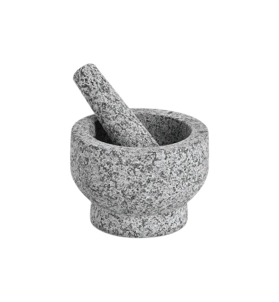 ZELLER - Present Mortier et pilon 14 cm, Granit