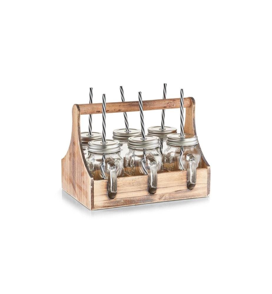 Zeller Present Pichet 450 ml, 6 pièces, Transparent