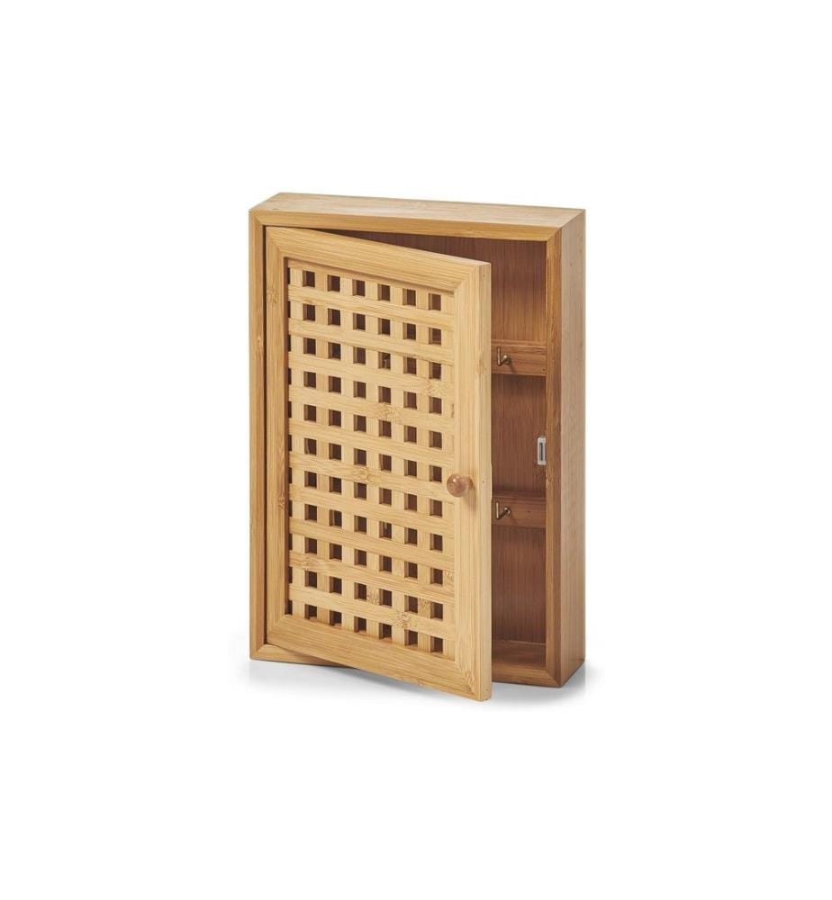Zeller Present Armoire à clés Bamboo Brun