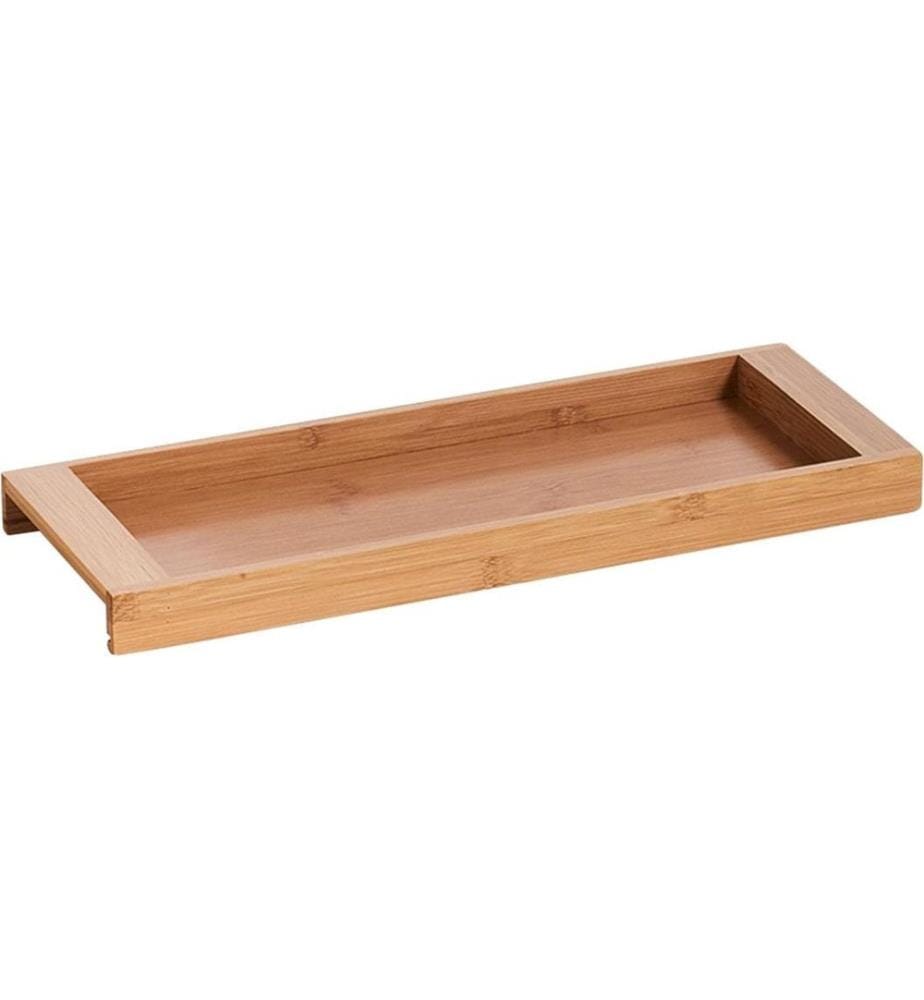 Zeller Present Tablette Bamboo Brun, Bambou/Bois
