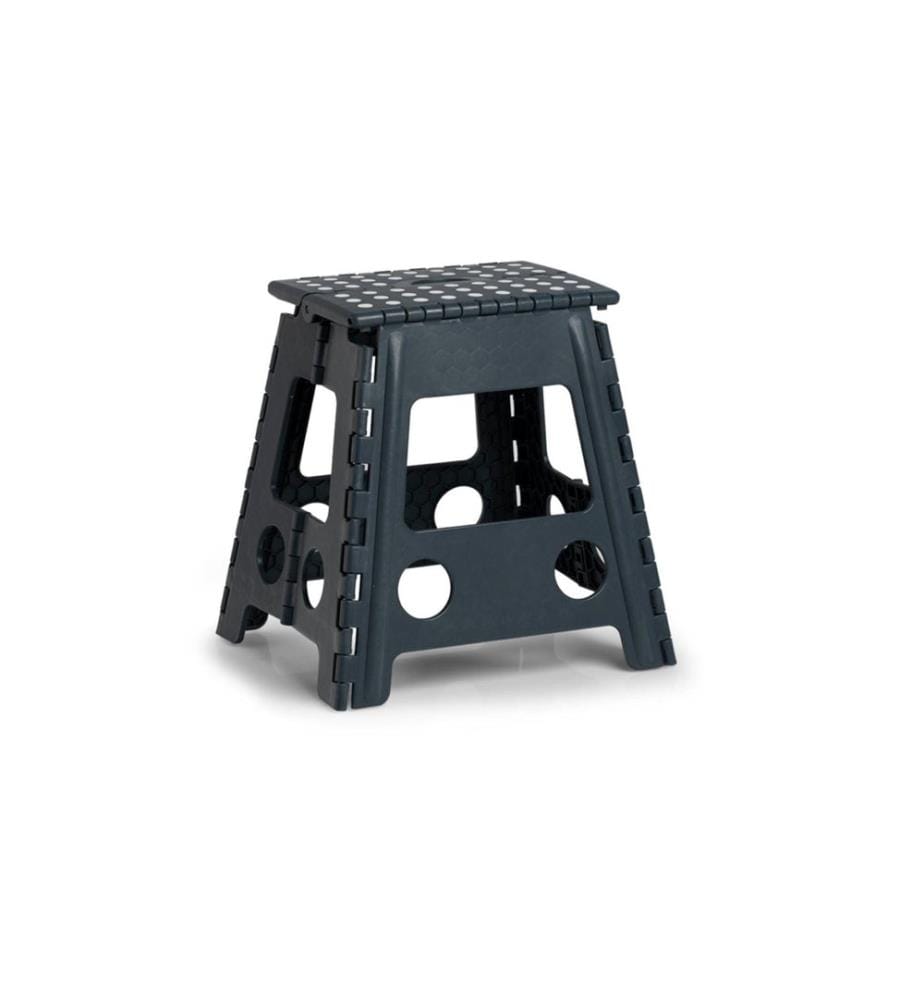 Zeller Present Tabouret pliant 38.5 x 31.5 x 39 cm, Anthracite