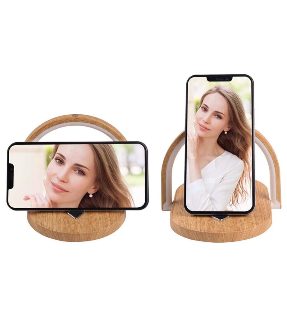 Veilleuse A Chargeur sans fil Induction - Wood