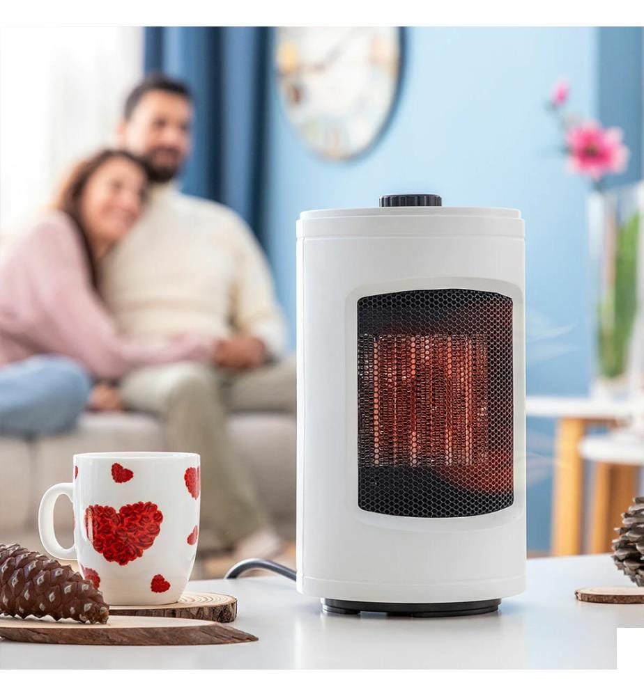 Radiateur Céramique Oscillant Heramik - Blanc