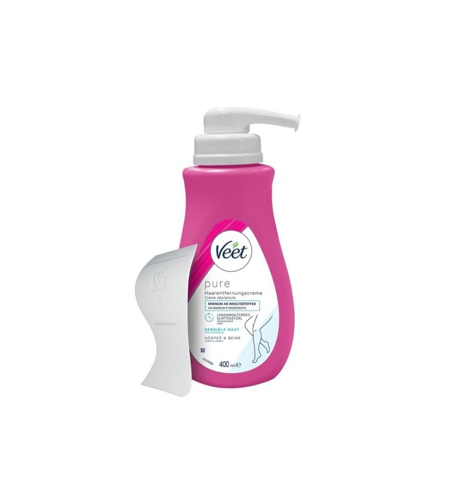 Veet - Crème dépilatoire Pure corps 400 ml