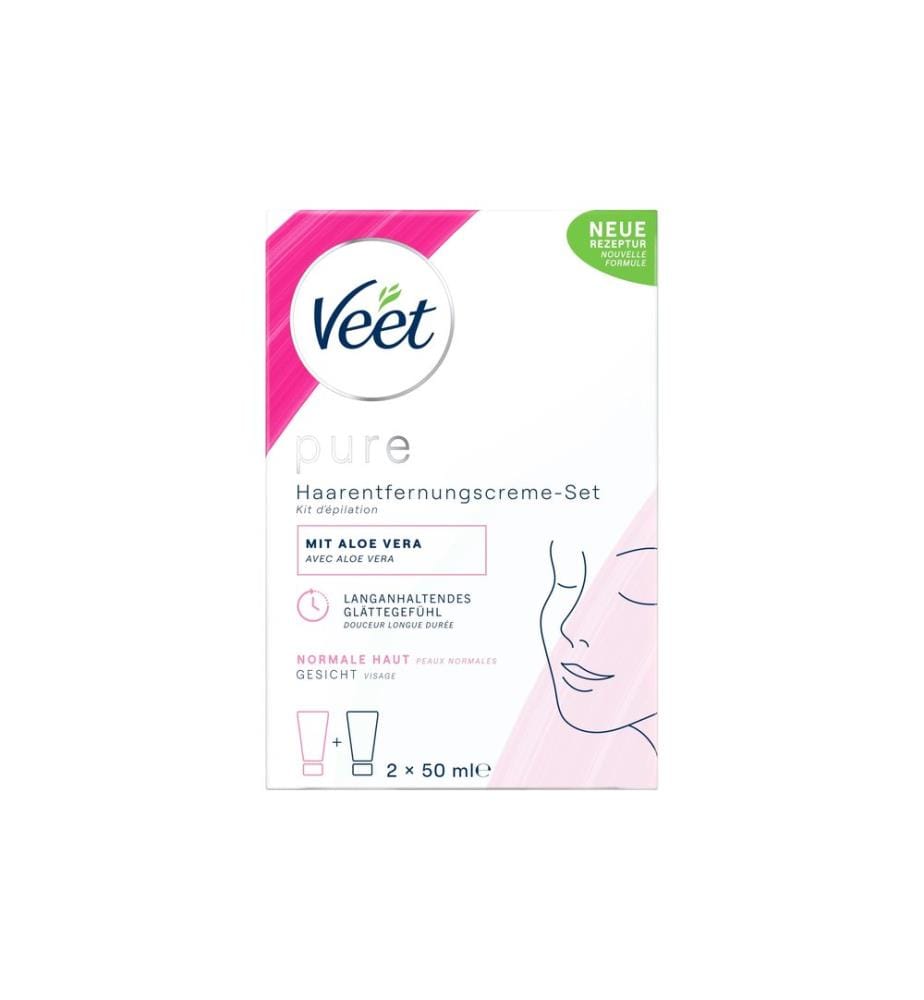 Crème dépilatoire Veet Visage 100 ml