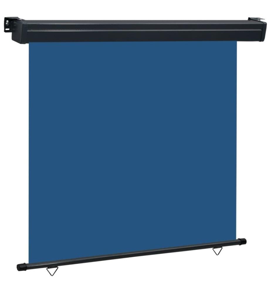 Auvent latéral de balcon 160x250 cm Bleu