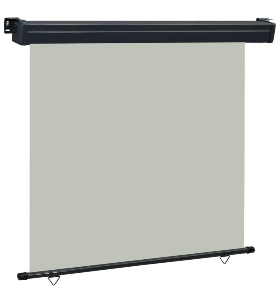 Auvent latéral de balcon 170x250 cm Gris
