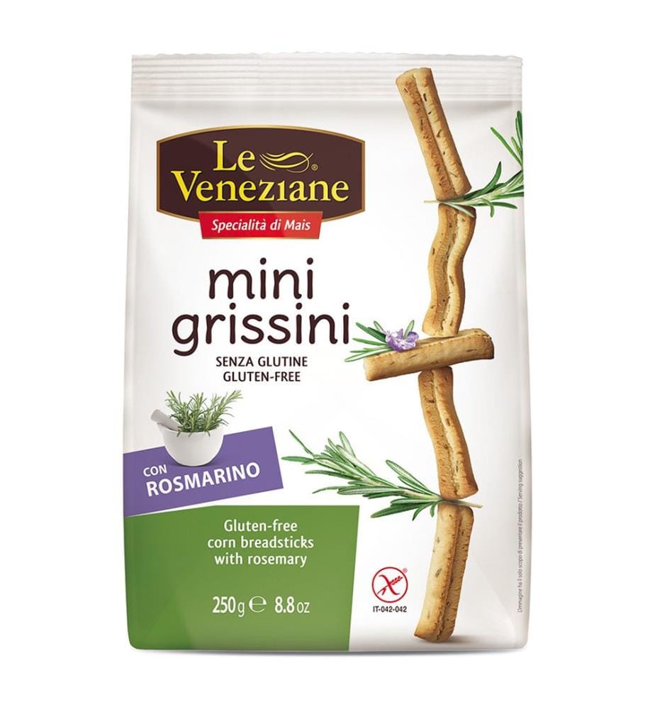 Mini-baguettes au romarin Le Veneziane - 3 x 250 g