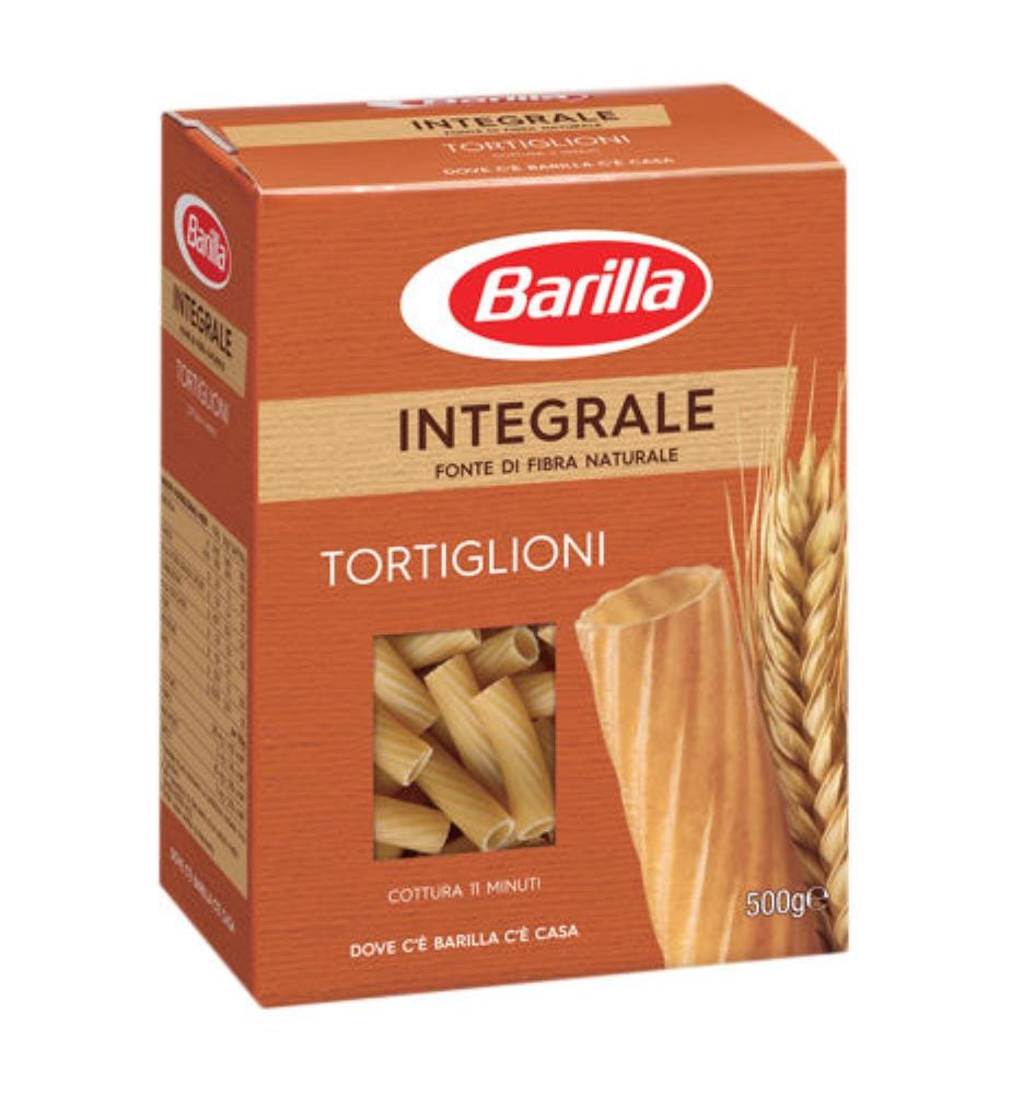 Barilla Tortiglioni Integrali - 6 x 500 g