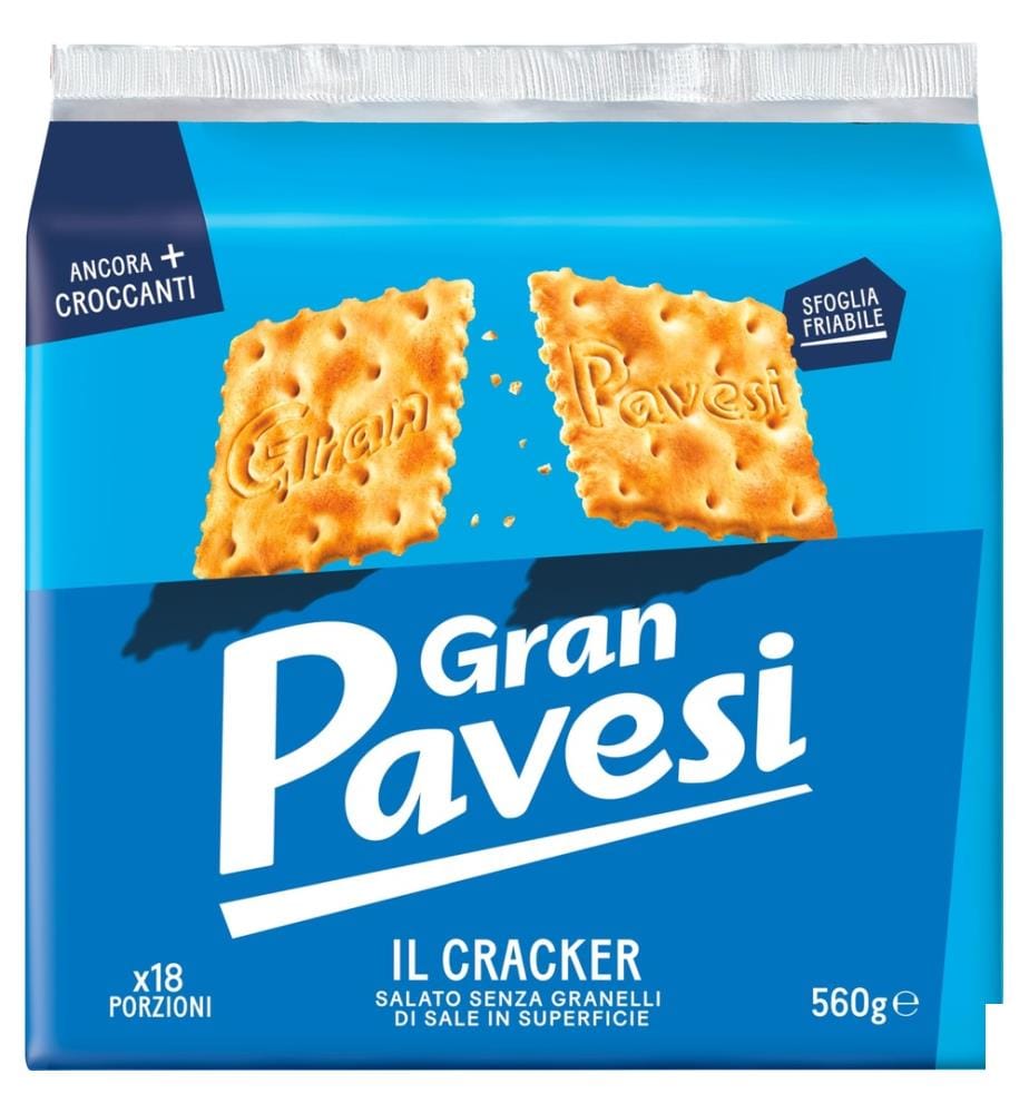 Crackers Pavesi non salés - 2 x 560 g