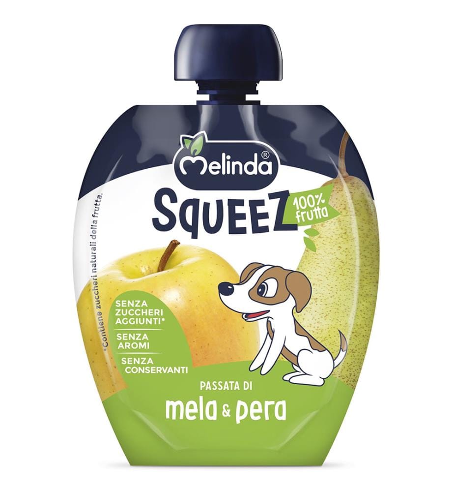 Squeez Mela/Pera Melinda - 6 x 90 g