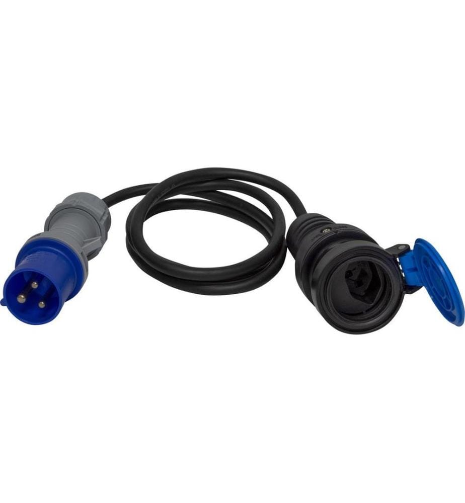 Brennenstuhl - Câble adaptateur 1.5 m CEE  T23, Noir