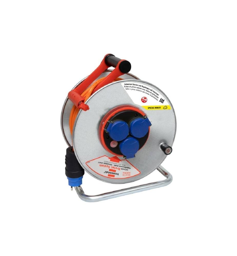 Brennenstuhl - Enrouleur de câble pour chantier Garant SK 290 33 m Bretec 3x T13