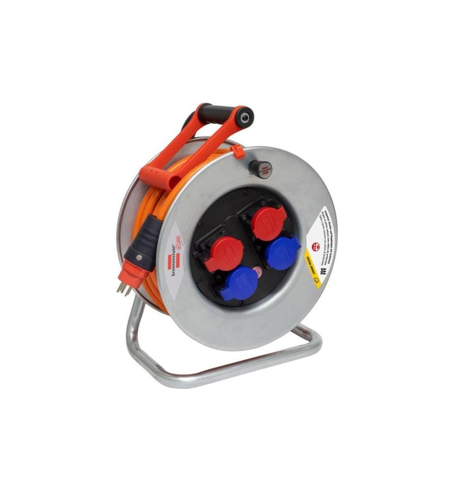 Brennenstuhl - Enrouleur de câble pour chantier Garant SK 320 25 m 2x T15/13