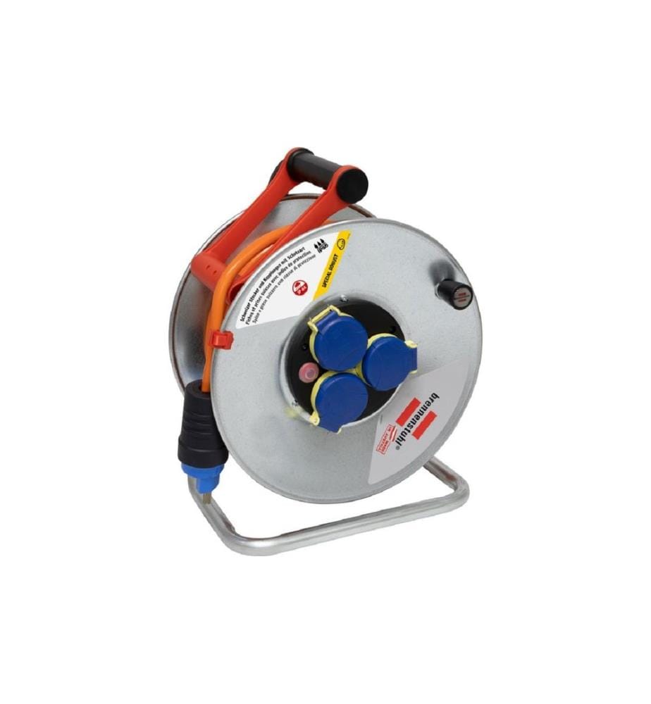 Brennenstuhl - Enrouleur de câble pour chantier Garant SK 290 25 m 3x T23