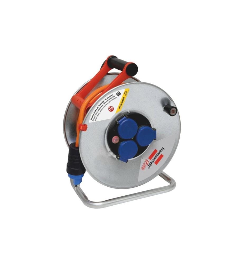 Brennenstuhl - Enrouleur de câble pour chantier Garant SK 240 25 m 3x T13