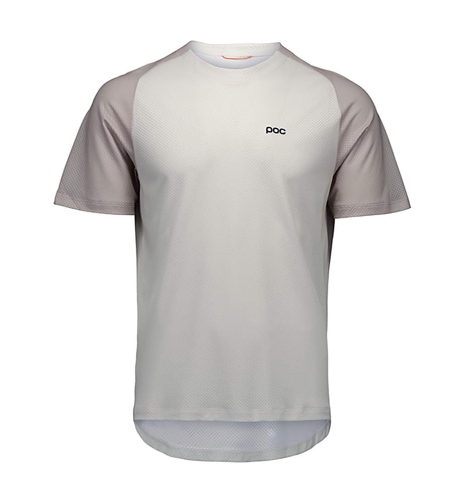 Maillot vélo technique Motion Air manches courtes - Blanc Okenite