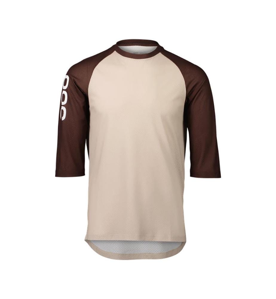Maillot de cyclisme MTB Pure 3/4 - Light Sandstone Beige/Axinite Brown
