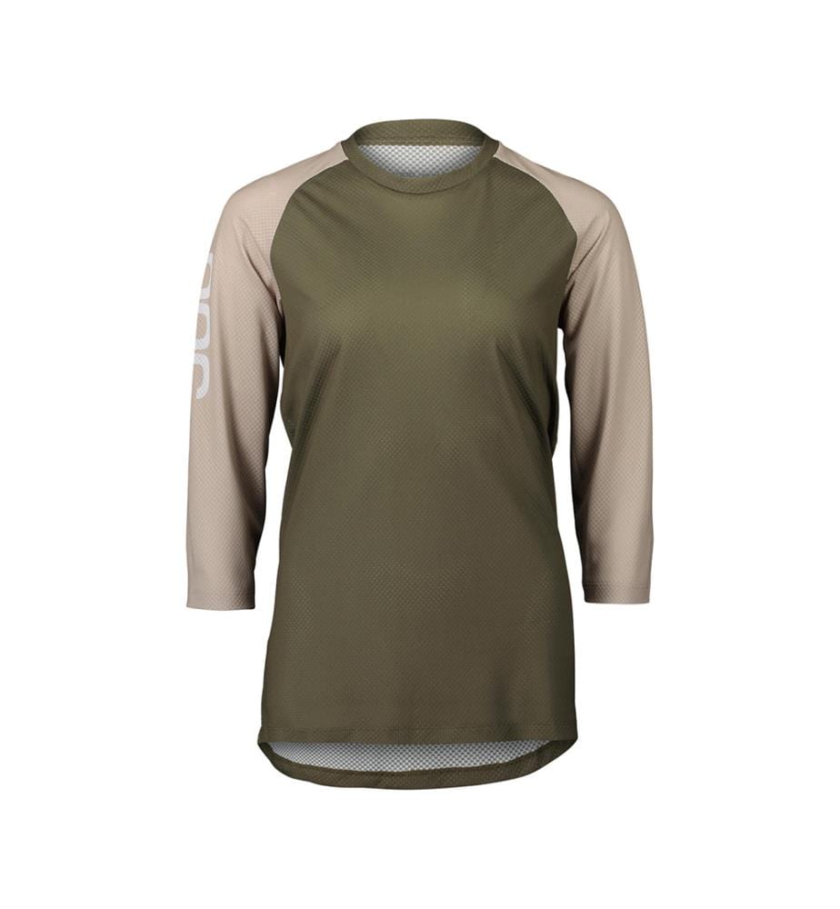 Maillot MTB Pure 45385 Jersey - Epidote Green, Light Sandstone Beige