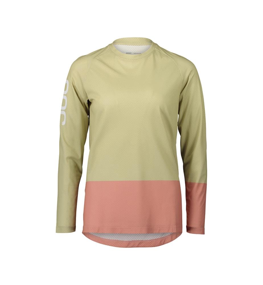 Maillot MTB Pure LS Jersey - Prehnite Green, Rock Salt