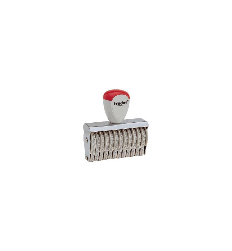 Trodat - Tampons dateurs et de mots Classic hauteur des chiffres 4 mm