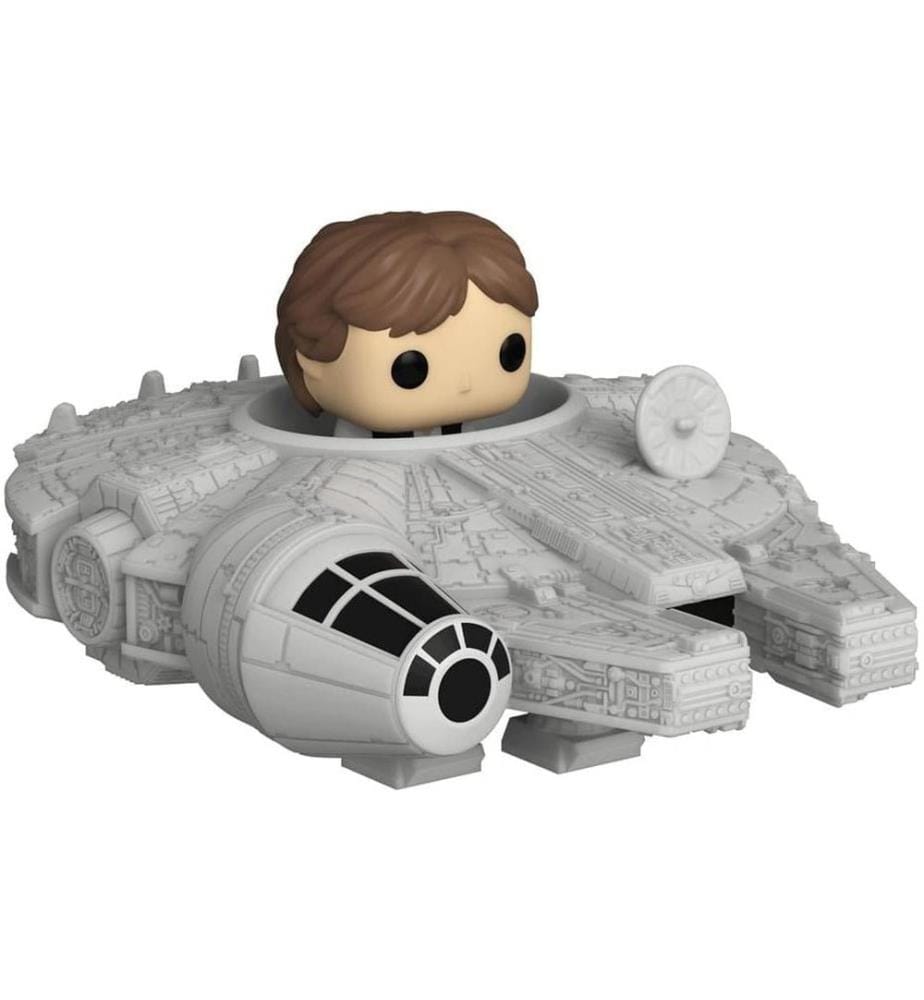 Funko - POP! Rides Han Solo Millenium Falcon