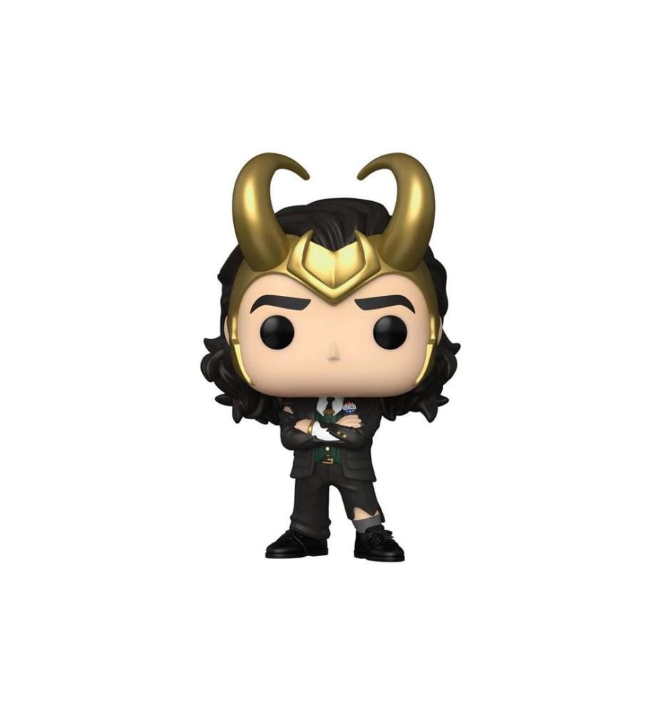 Funko - Figurine POP! Marvel: Président Loki